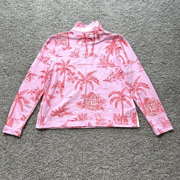 T by Talbots Women's Sz Small Cozy Crush Half Zip Pullover UPF 50+ - Picture 2 of 10